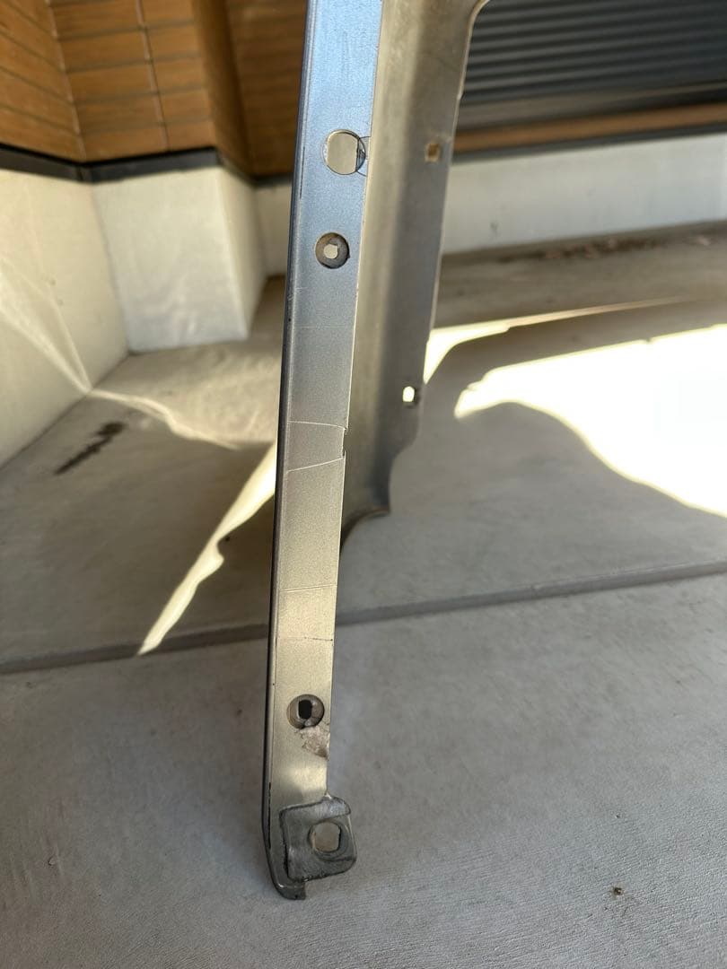 【直接引取】bnr34 リアバンパー　シルバー