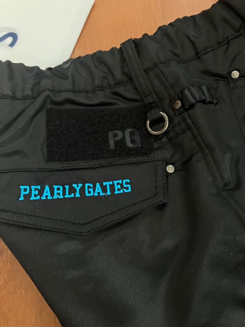 ⭐️美品⭐️PEARLY GATES 中綿　パンツ 防寒防寒　黒