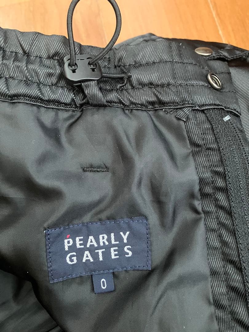 ⭐️美品⭐️PEARLY GATES 中綿　パンツ 防寒防寒　黒