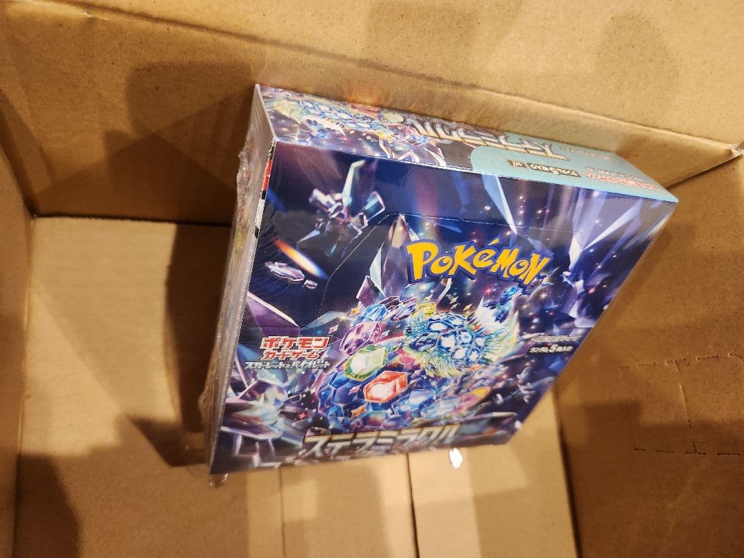ポケモンカードゲーム ステラミラクル1BOXシュリンク付き未開封