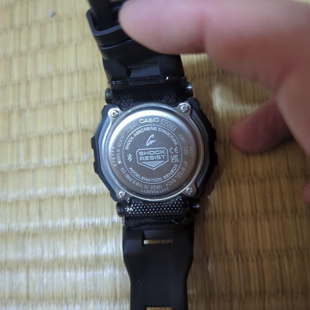 g-shock gスクエア gbd-200　Bluetooth スマートウォッチ