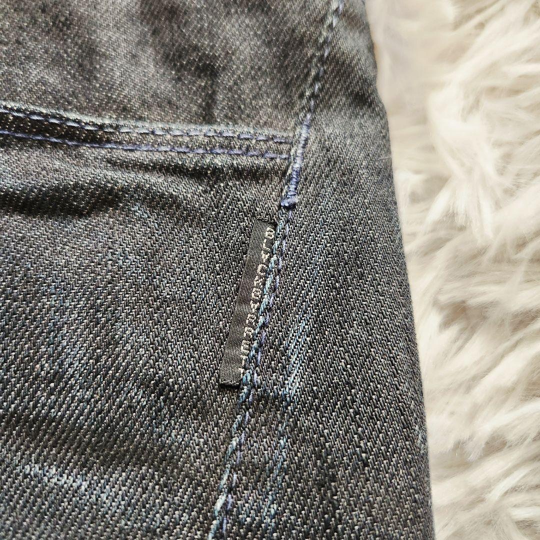 股下87cm BLACKBARRETT コーティング デニム ブラック 三陽商会