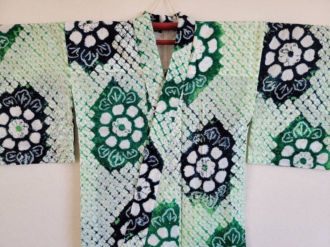 浴衣　　有松鳴海絞り　美品