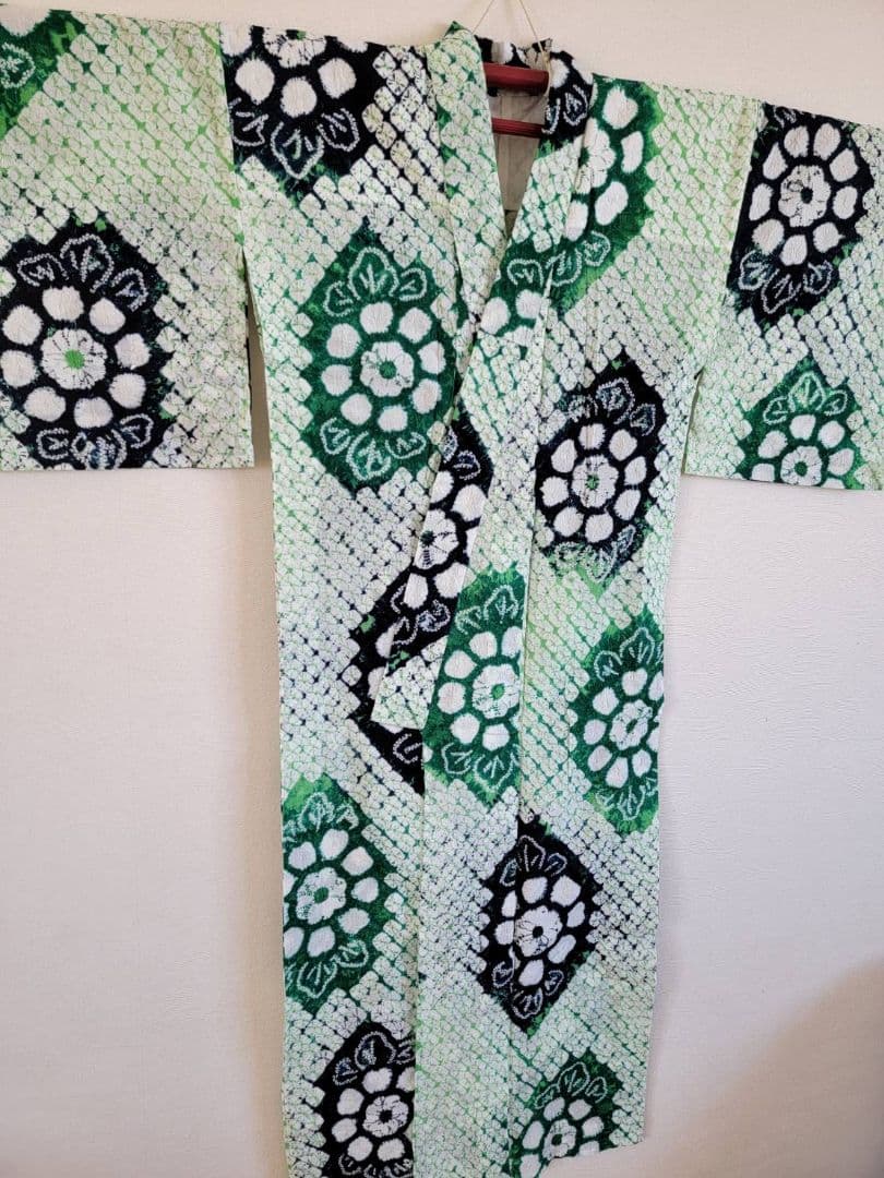 浴衣　　有松鳴海絞り　美品