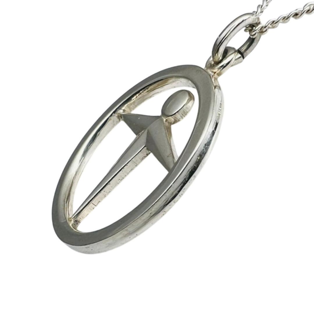 【極美品】TIFFANY ネックレス マンパワー 希少 ヴィンテージ シルバー