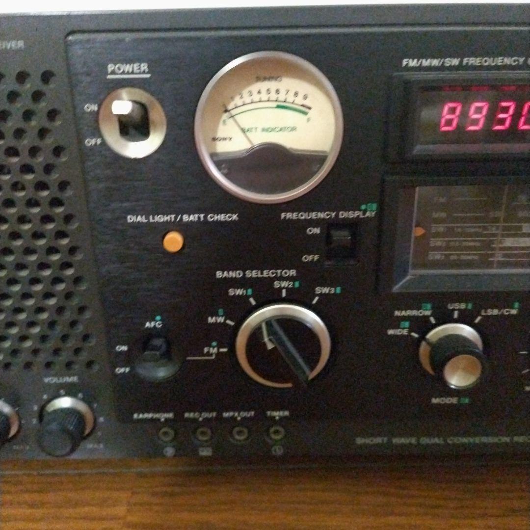 ジャンク品　SONY ICF-6700 マルチバンドレシーバー　ラジオ