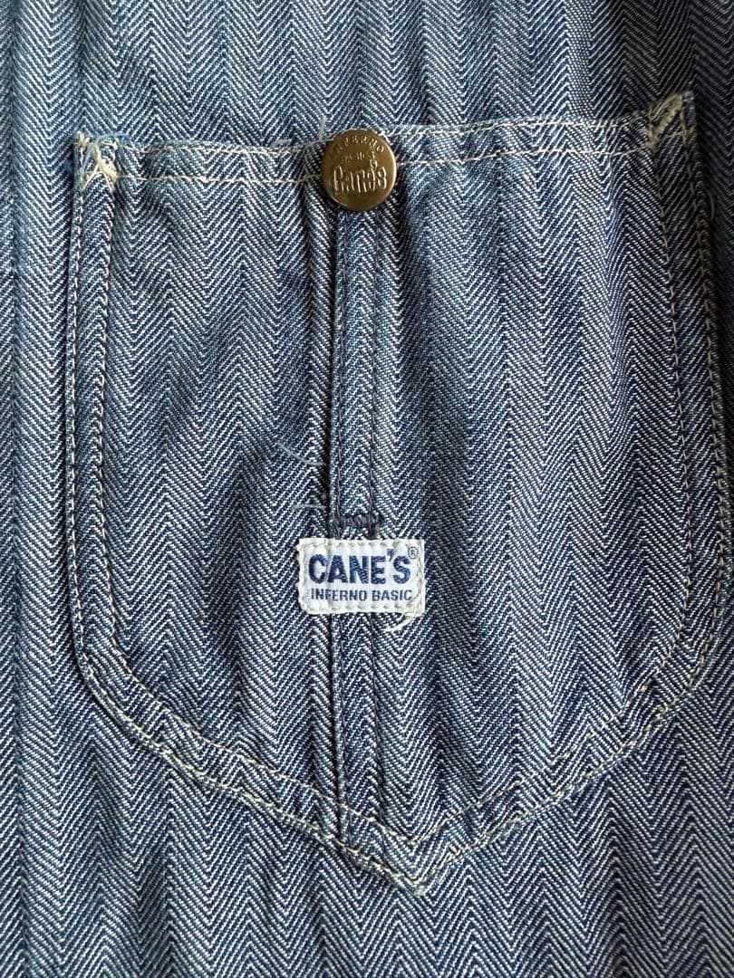 マ*ツ様 SUGARCANE シュガーケーン　カバーオール　ヘリンボーン