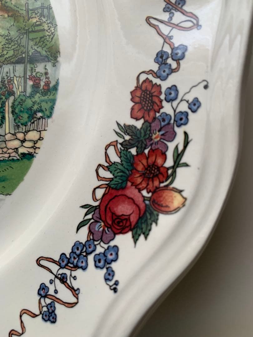 サルグミンヌ　フランスビンテージの大小3枚セット！牧歌的な絵柄が癒されます！