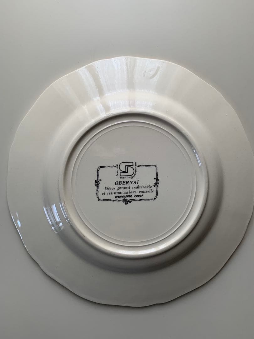 サルグミンヌ　フランスビンテージの大小3枚セット！牧歌的な絵柄が癒されます！