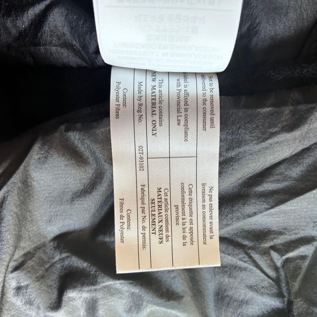 美品 Arc’teryx atom lt vest アトム ベストM ブラック