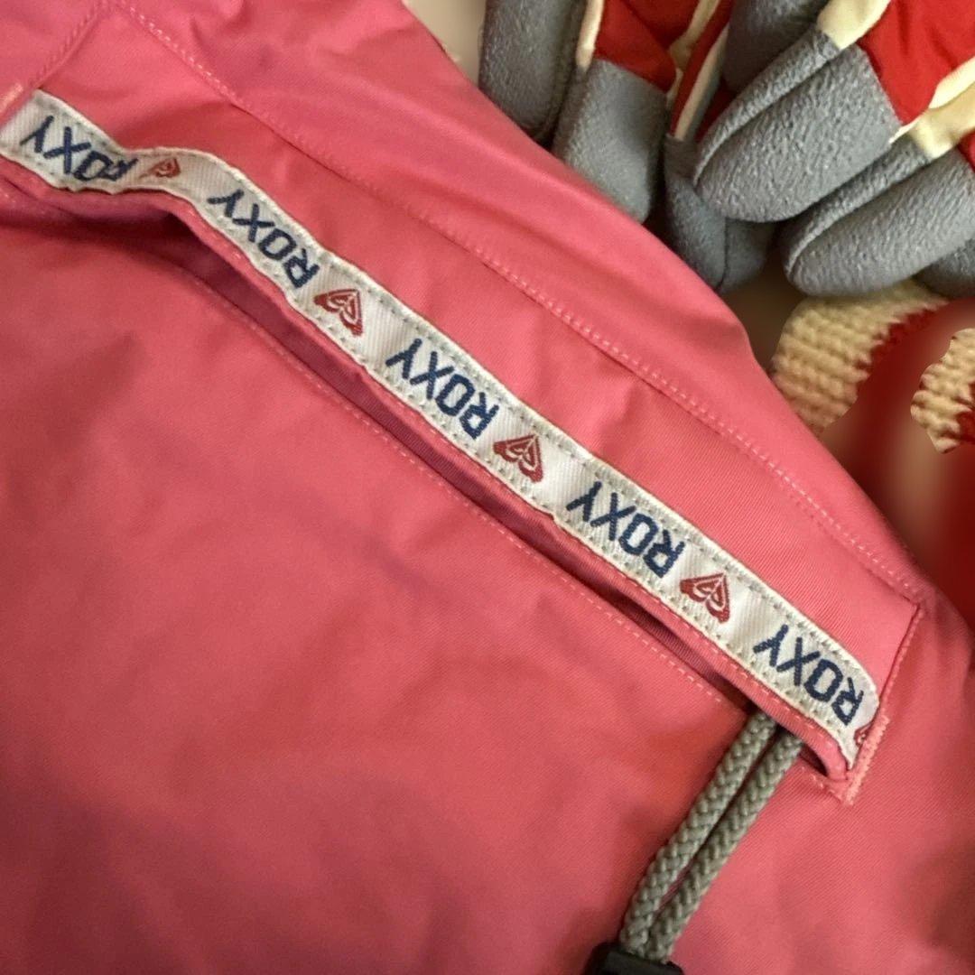 ROXY スキーウェア 女性用 上下セット カードケース手袋付き