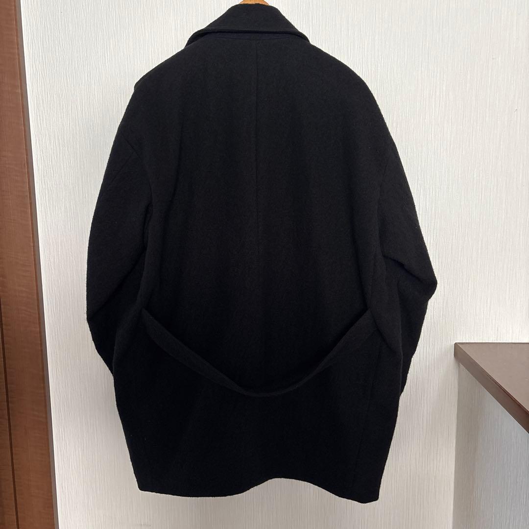 STILL BY HANDウールラペルドオーバーサイズコート スティルバイハンド