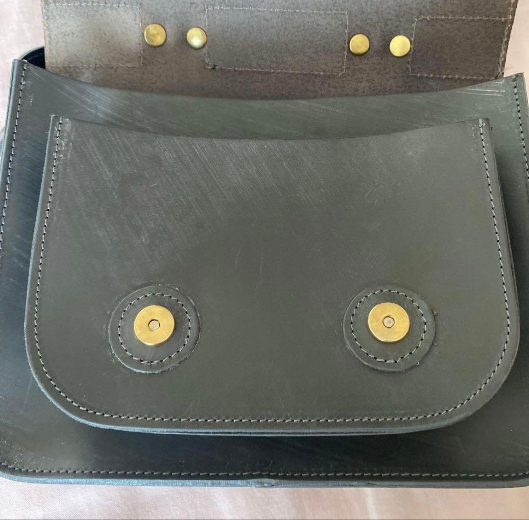 GLEN  サッチェルバッグ(9インチ)