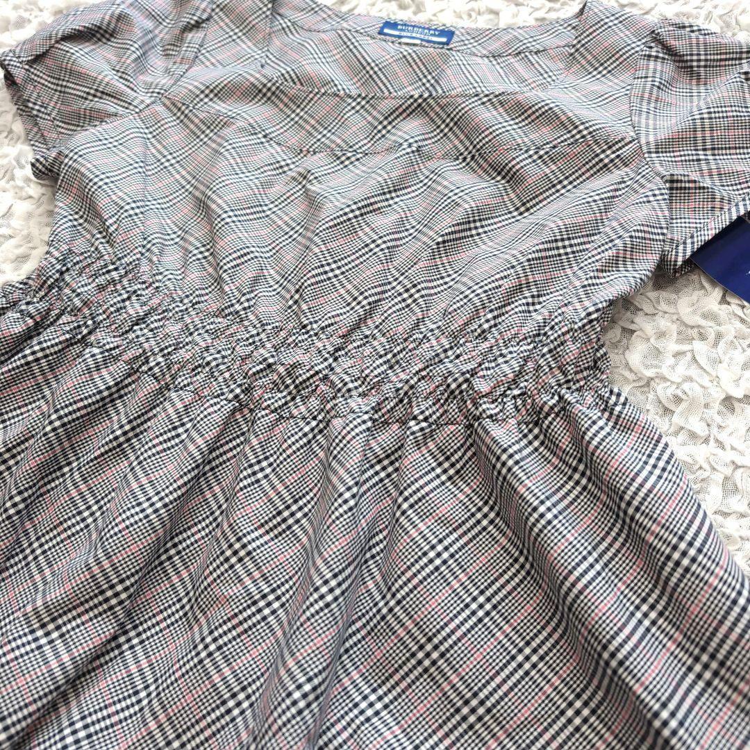 新品☆ BURBERRY BLUE LABEL トップス チュニック 半袖 38