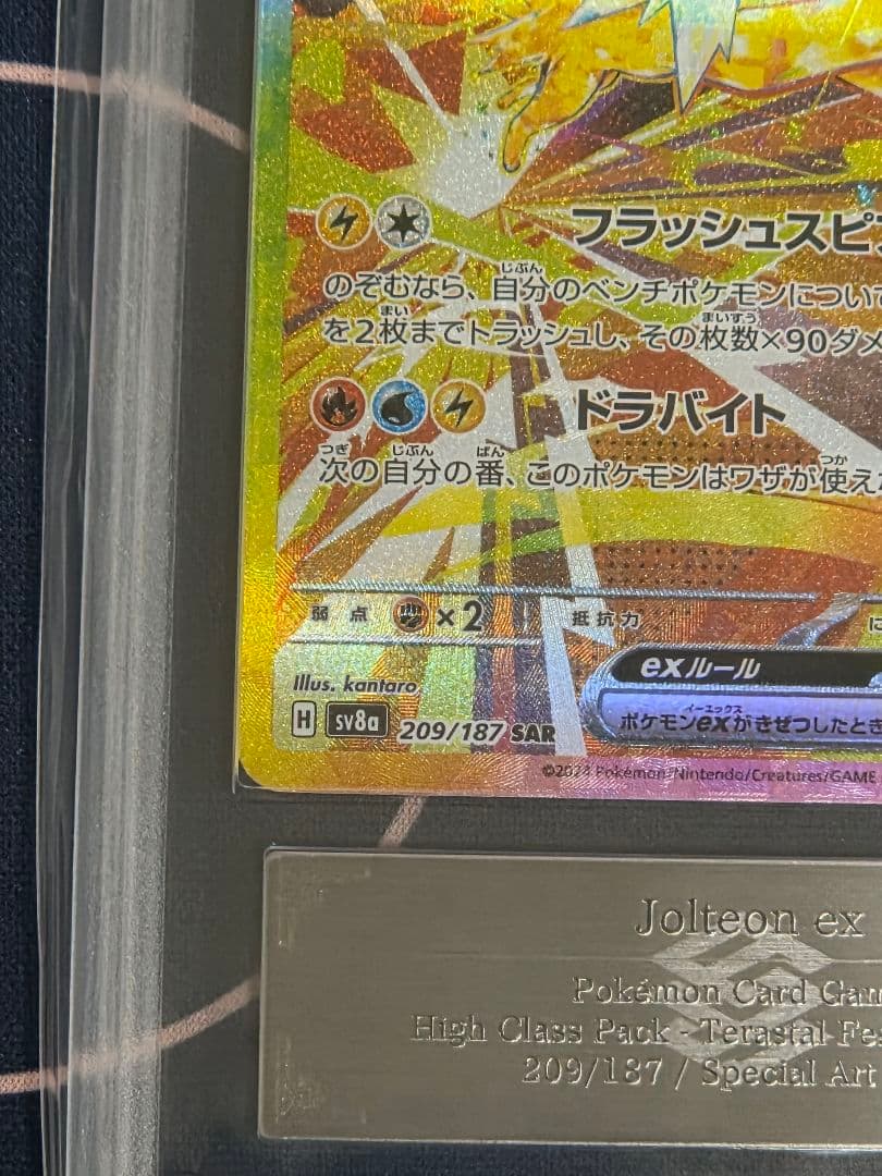 【ARS10+】サンダースex SAR テラスタルフェスex