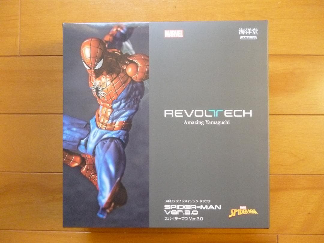 新品／リボルテック　スパイダーマン Ver.2.0　1箱／アメイジング・ヤマグチ