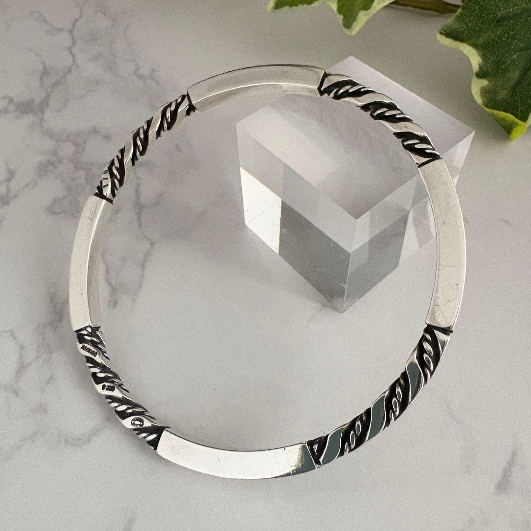 ジョージジェンセン バングル 17C SV925 デンマーク製 ヴィンテージ