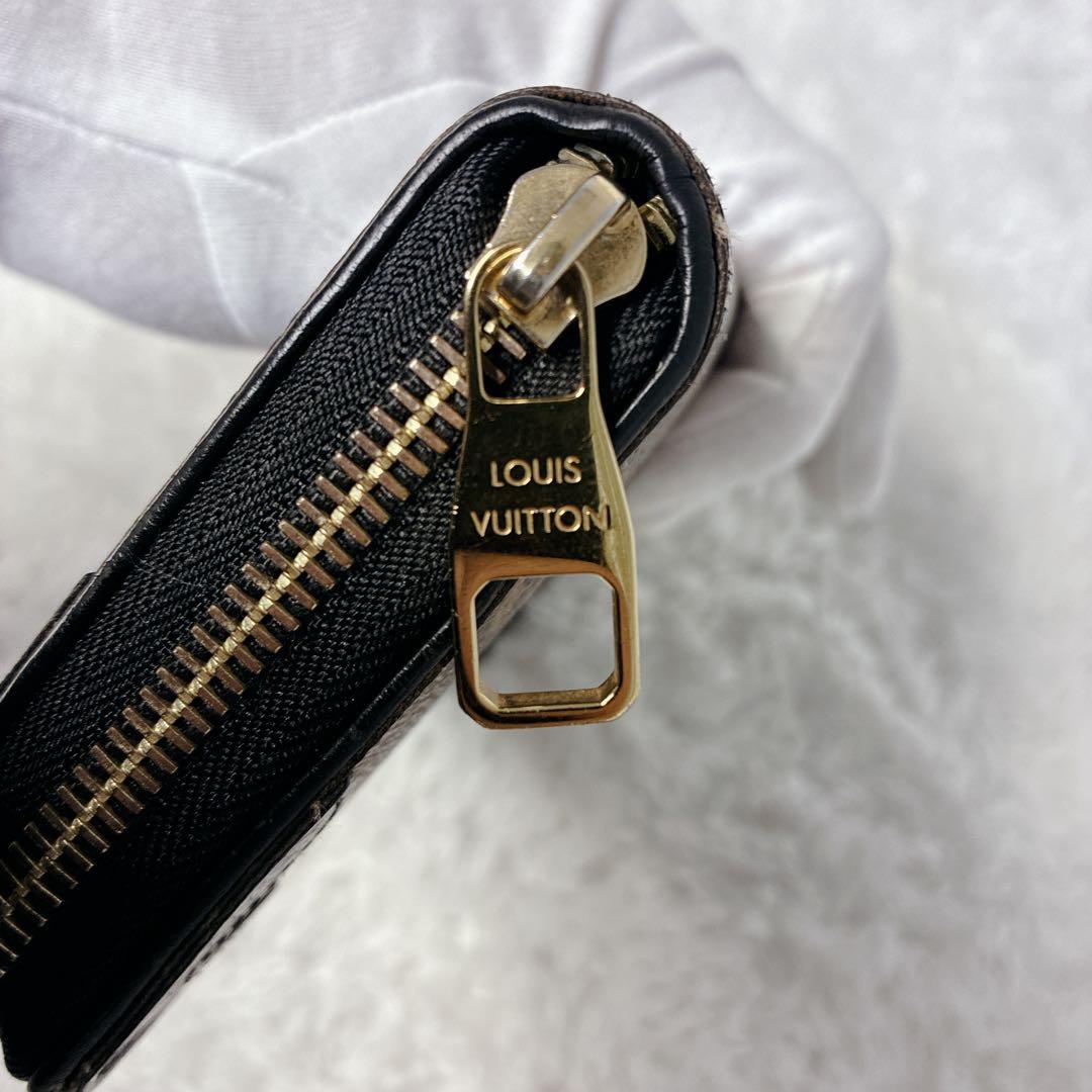 【美品・新型】ルイヴィトン モノグラム レティーロ ジッピーウォレット 黒