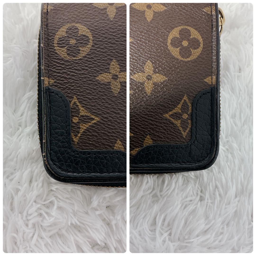 【美品・新型】ルイヴィトン モノグラム レティーロ ジッピーウォレット 黒
