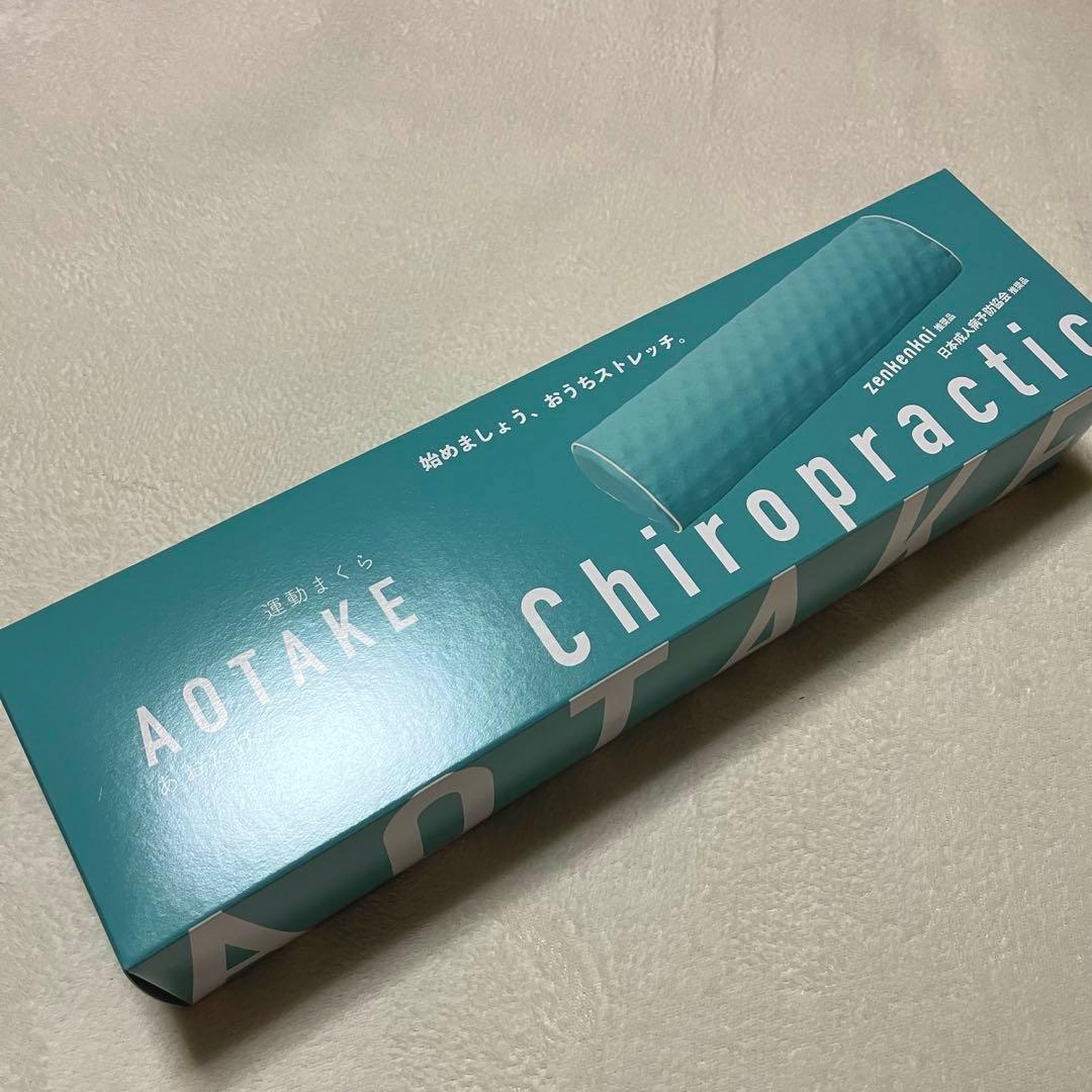 【美品！】あおたけ　運動枕