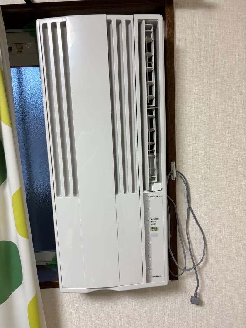 コロナ　CW-1624R 2024年製 窓用エアコン ウインドエアコン　クーラー