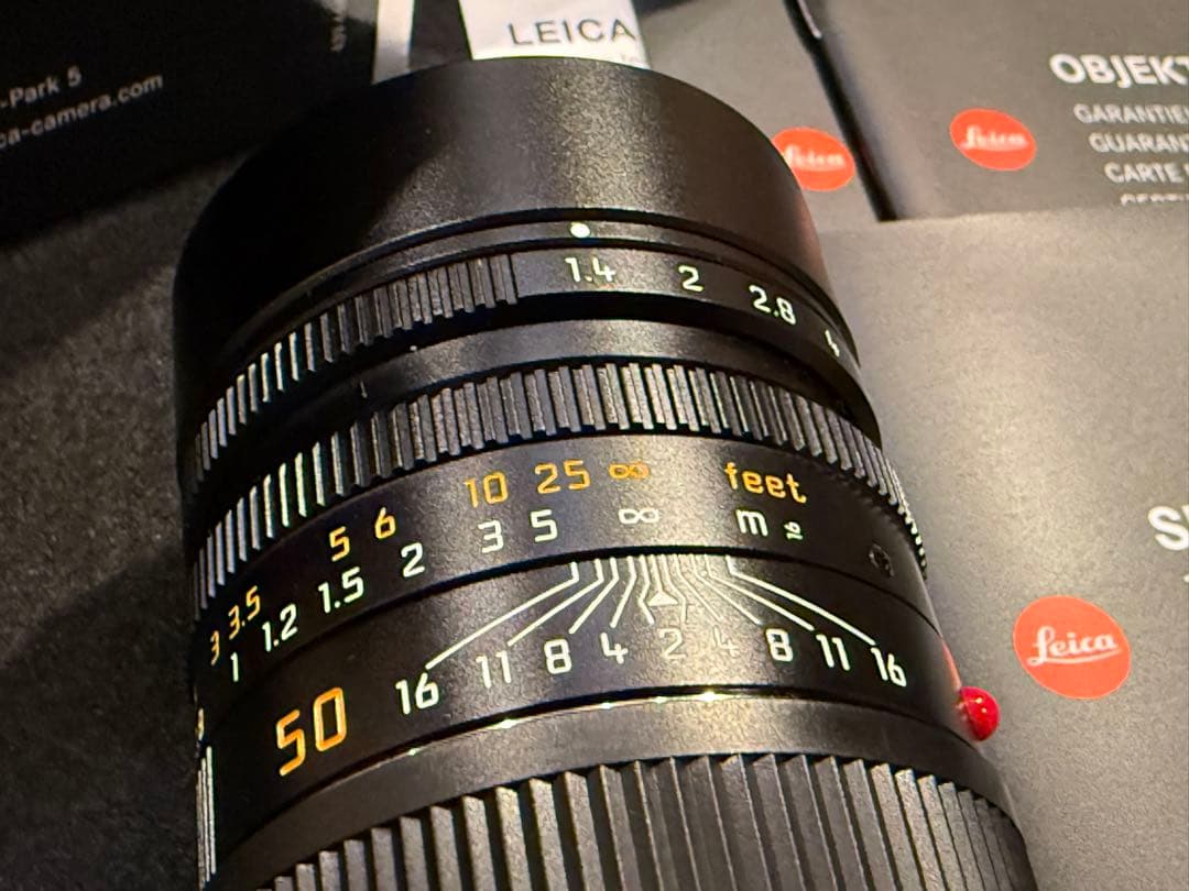 【極美品】LEICA SUMMILUX-M 50mm f/1.4 ASPH.
