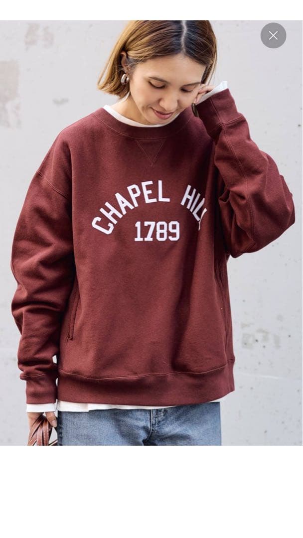 Champion’別注リバースロゴスエットポケットプルオーバー新品未使用