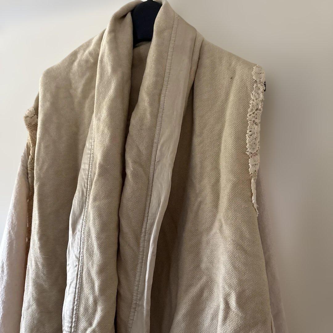 aratama アラタマさんの大判ストール　ジレ