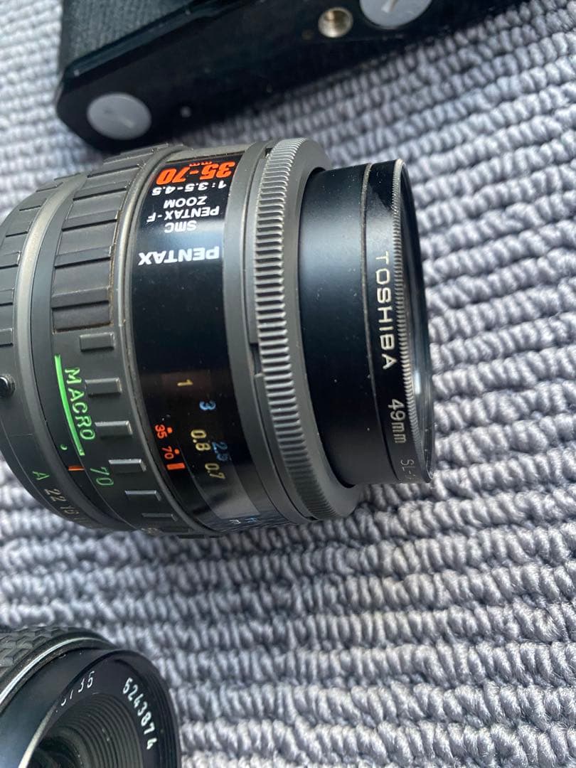 PENTAX MV1 一眼レフフィルムカメラ　レンズ2点付き