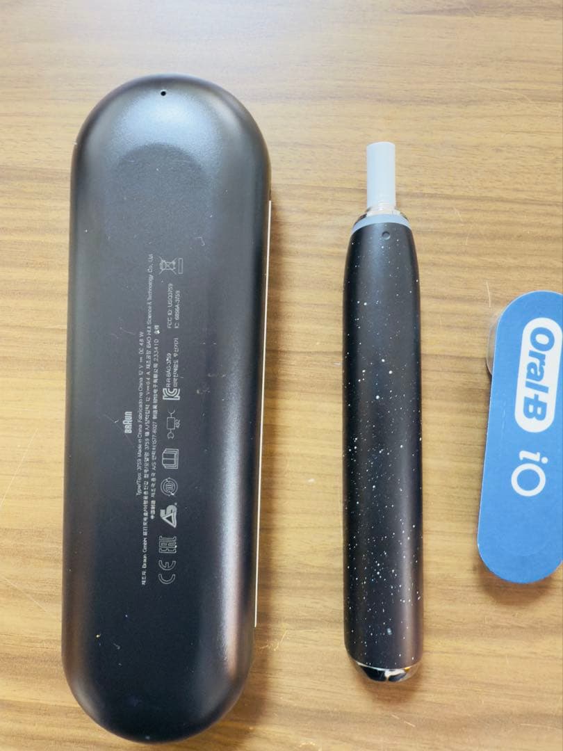 超美品★ブラウン 電動歯ブラシ オーラルB iO10コズミックブラック　新ブラシ