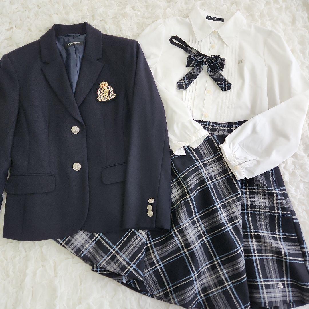 160cm　ポンポネット　フォーマルスーツ　受験　面接　卒業式