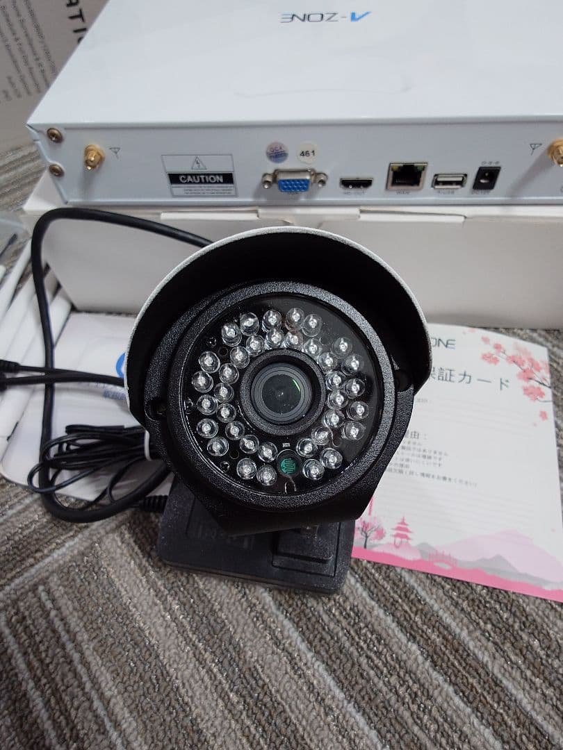 てん様　A-ZONE 防犯カメラ　未使用品1台
