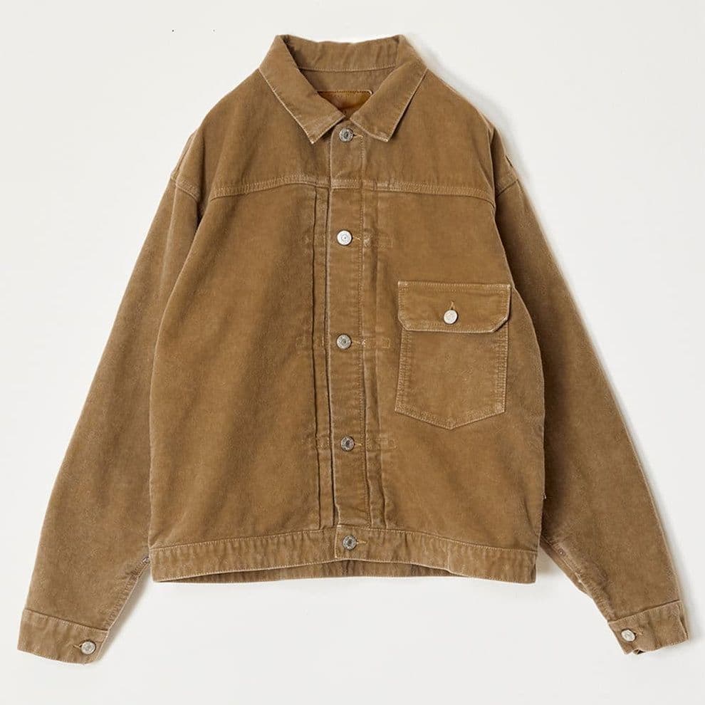 美品 2025AW レミレリーフ モールスキン 1st JKT Gジャン L