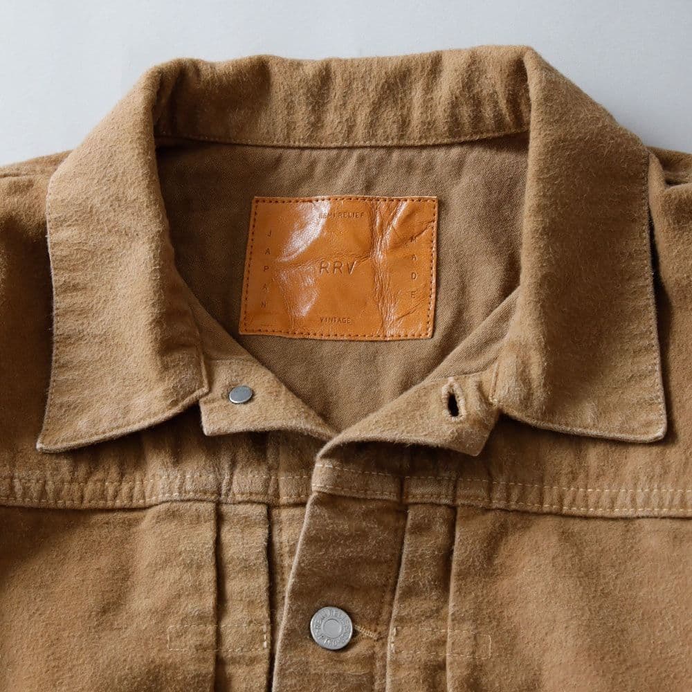 美品 2025AW レミレリーフ モールスキン 1st JKT Gジャン L