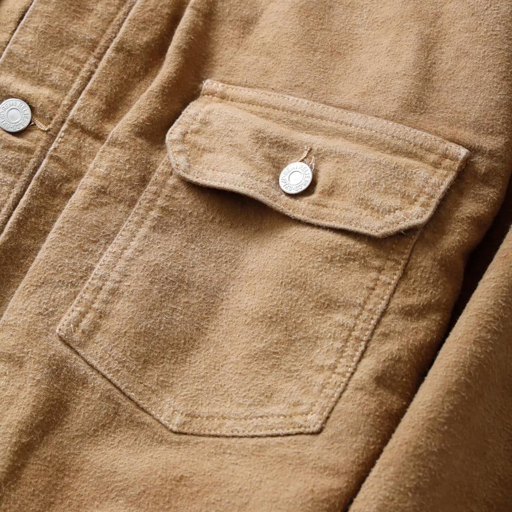 美品 2025AW レミレリーフ モールスキン 1st JKT Gジャン L