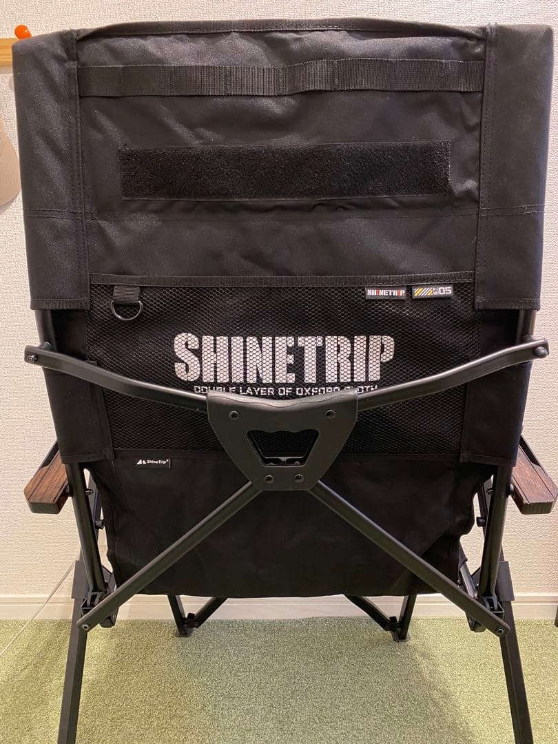 美品 SHINETRIP 高級ハイバックチェア リクライニング+枕付