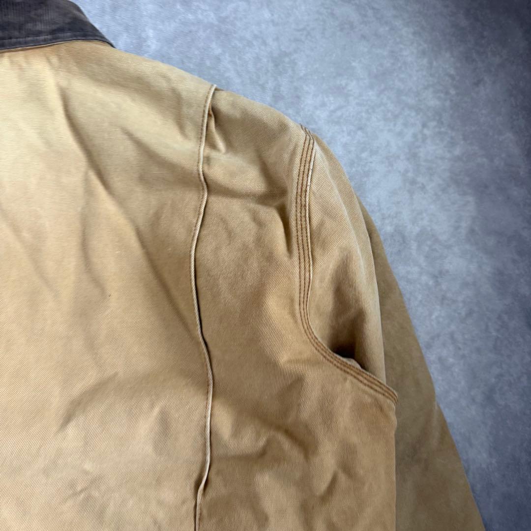 90s ディッキーズ デトロイトジャケット XL 企業ロゴ