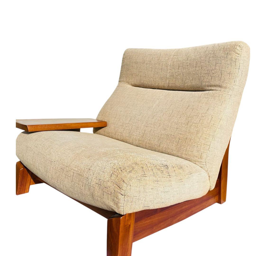 送料込 カリモク ソファ karimoku chitano 右側肘掛け側