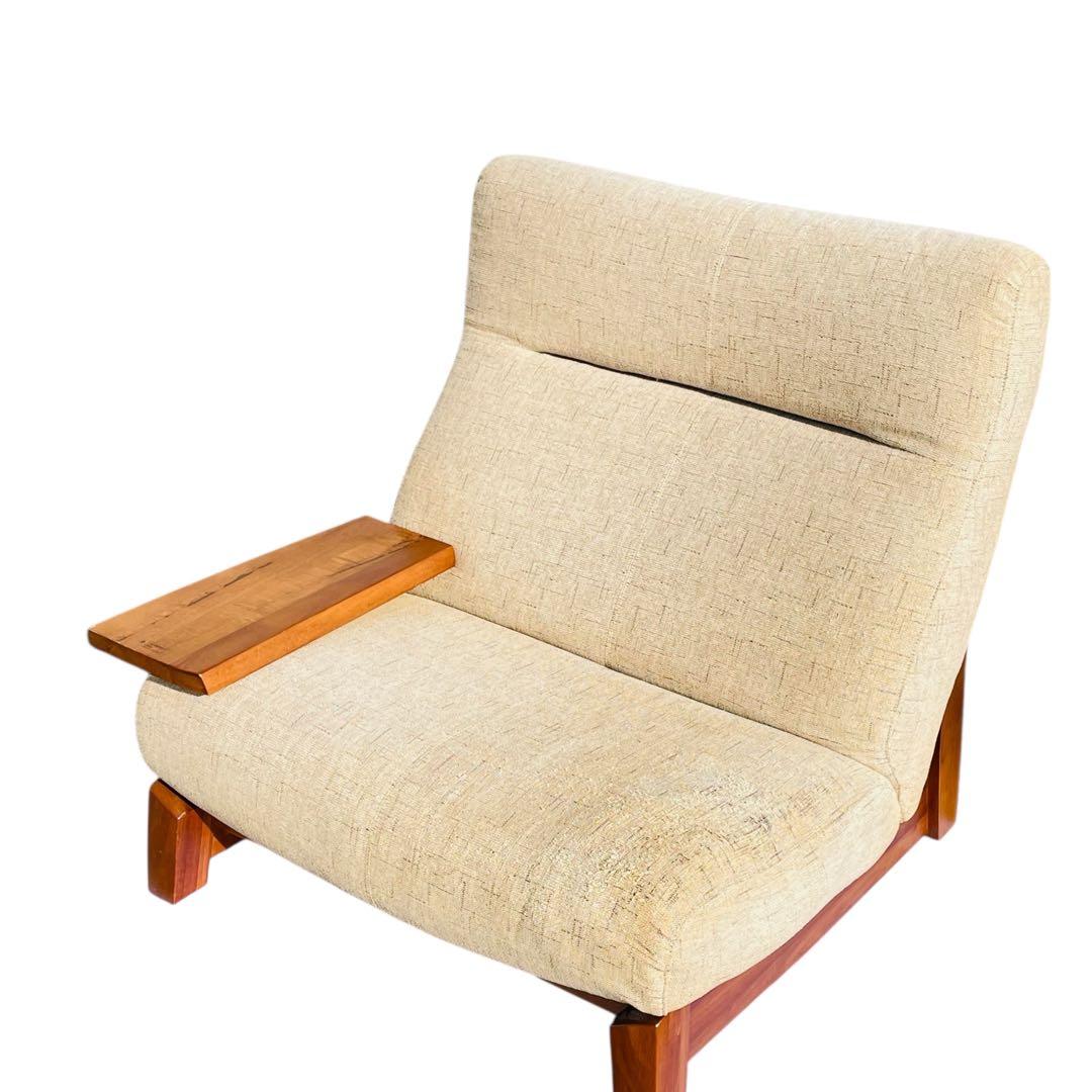 送料込 カリモク ソファ karimoku chitano 右側肘掛け側