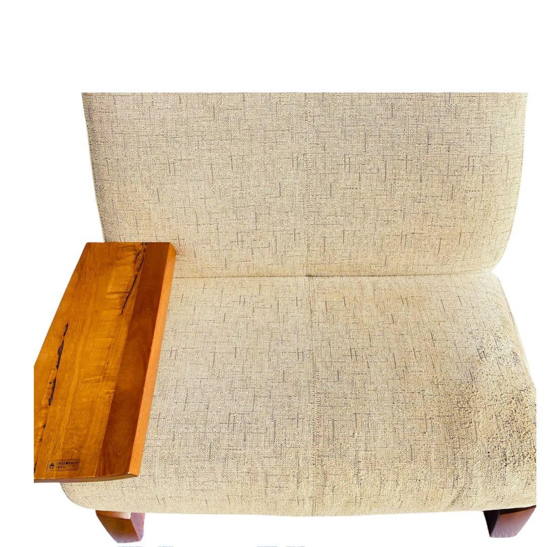 送料込 カリモク ソファ karimoku chitano 右側肘掛け側