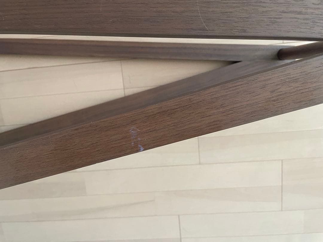 無印良品　ウォールナット　木製ハンガーラック