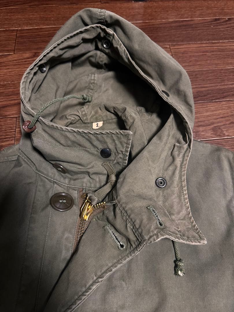 M-47 40sフィールドジャケット　真鍮TALON SMALL 古着　軍物