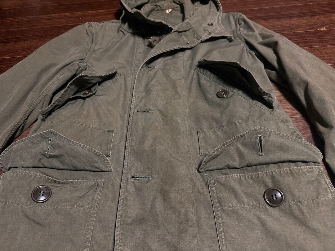 M-47 40sフィールドジャケット　真鍮TALON SMALL 古着　軍物