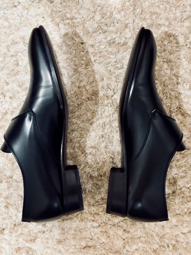 [ちゃまま]LARDINブルレザーシングルモンクストラップシューズ