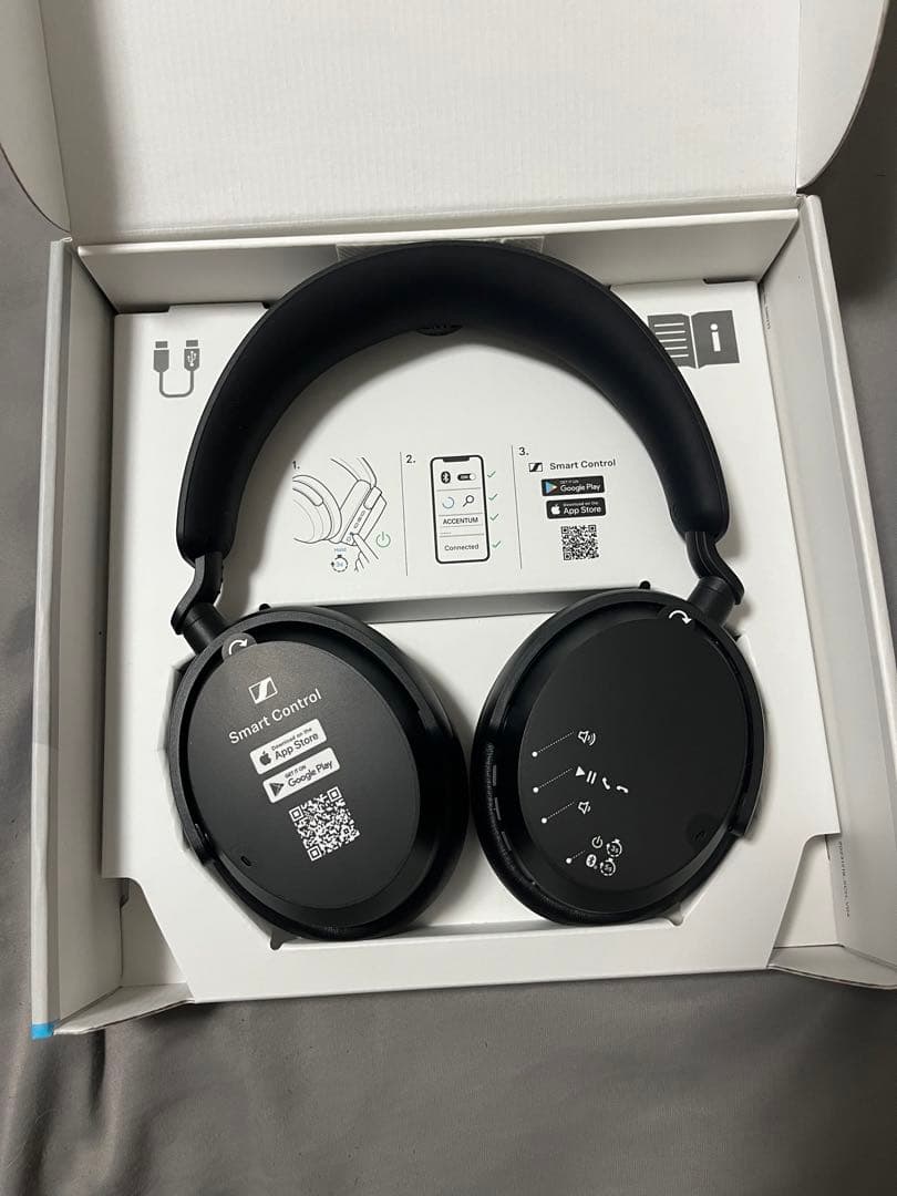 Sennheiser ACCENTUM Blackワイヤレスヘッドホン