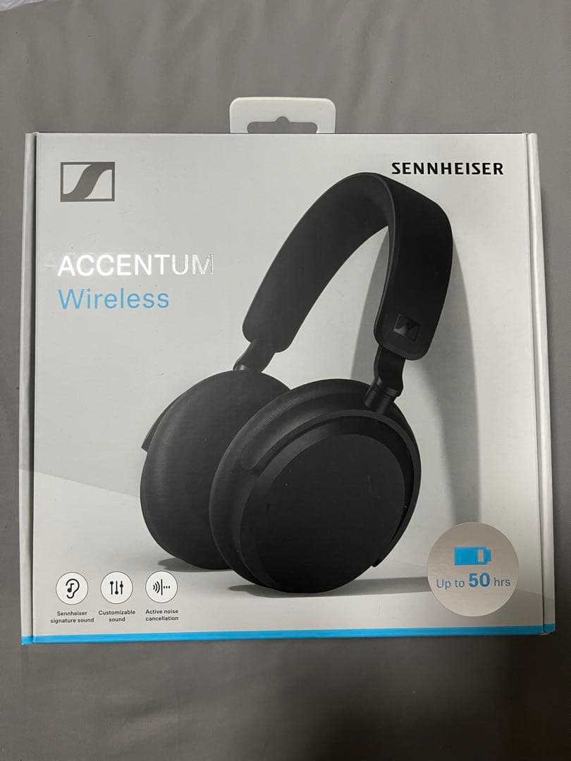 Sennheiser ACCENTUM Blackワイヤレスヘッドホン