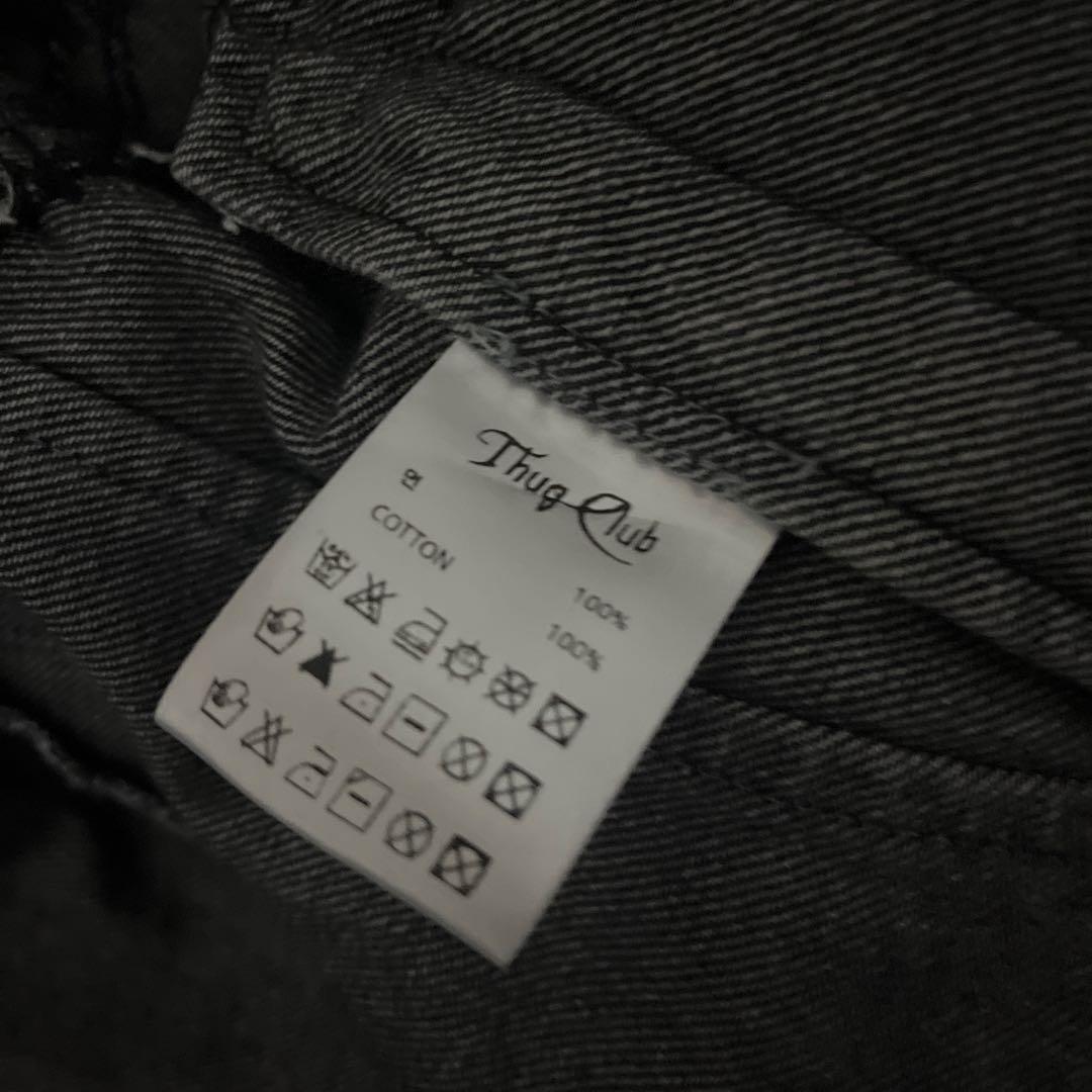 ジャケット・アウター THUG CLUB tribal denim jacket