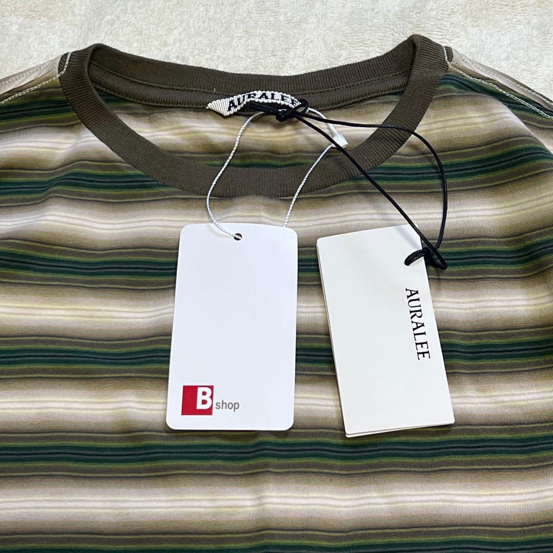 トップス GRADIENT STRIPE JERSEY L/S TEE