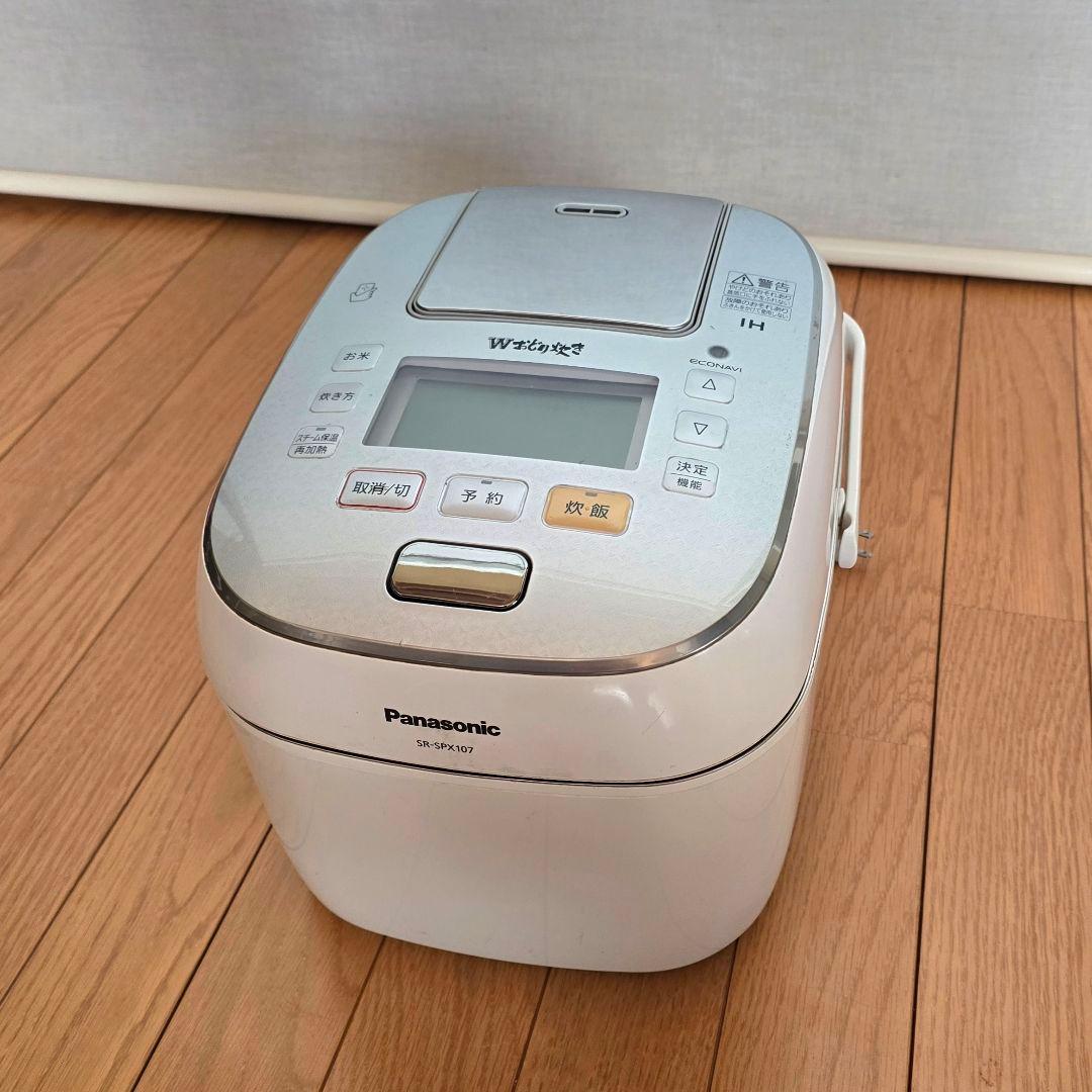 Panasonic 炊飯器 SR-SPX107 Wおどり炊き 5.5合