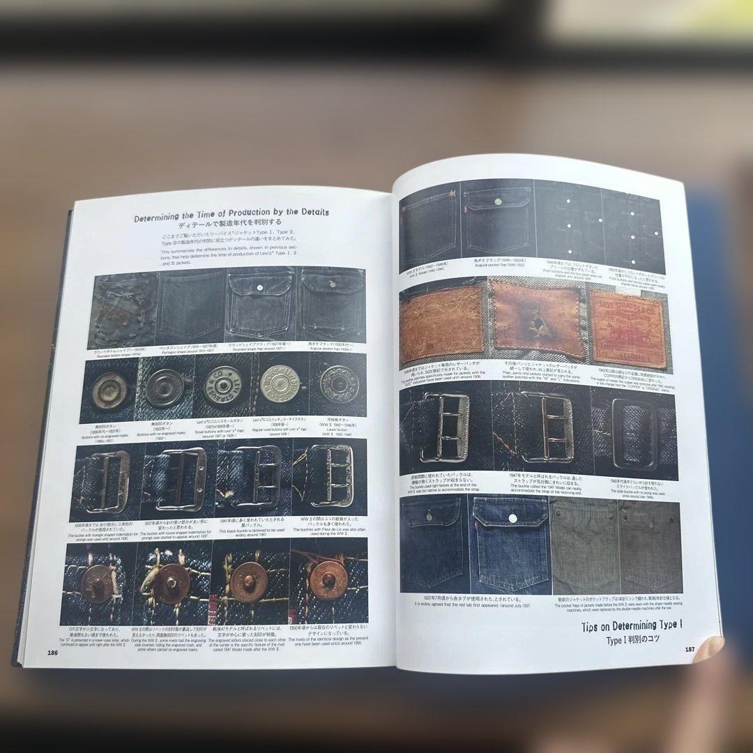 Levi's 書籍 3冊セット リーバイス史、506XX、501XX